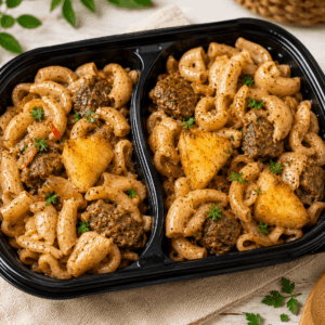 JEUDI – Macaroni à la Viande